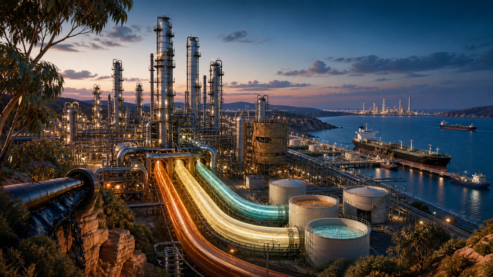 Refinery utilisation, product spreads, inventories and freight used to test Ampol margins